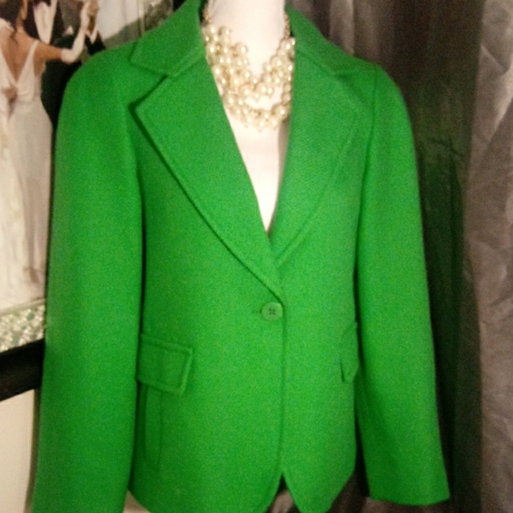 Talbots Emerald Blazer